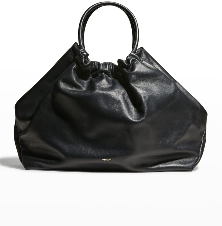 factory direct sales DeMellier Maxi LA Braided Leather Shoulder Bag  ShopStyle