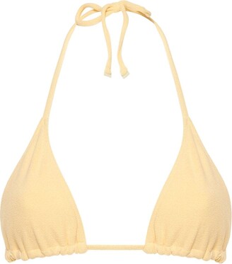 Zulu Zephyr Towelling Triangle Bikini Top Shopstyle Two Piece Swimsuits