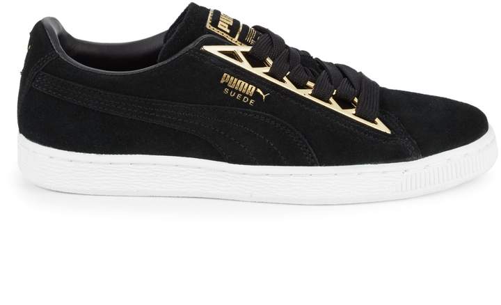 puma suede jewel metallic