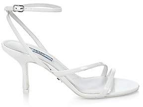 Prada Women’s Patent Leather Strappy Sandals