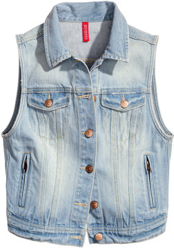 How to Wear a Denim Vest | POPSUGAR Fashion
