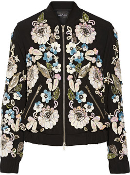 Silk Bomber Jacket Trend | POPSUGAR Fashion
