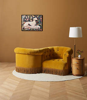 Curved Chesterfield Tete-A-Tete