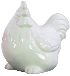 Ceramic Chicken Figurine
