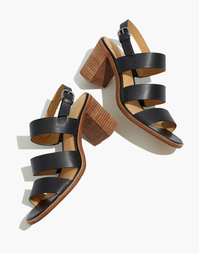 Madewell Black Sandal Heel