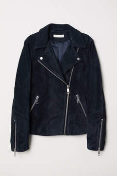Suede Biker Jacket