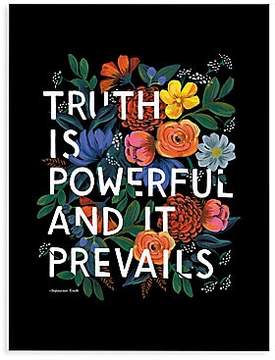 Rifle Paper Co Rifle Paper Co Truth Quote Wall Art