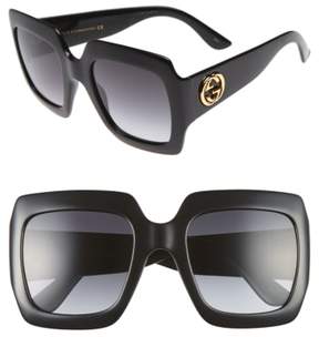 Gucci 54mm Square Sunglasses | Melania Trump Sunglasses | POPSUGAR ...