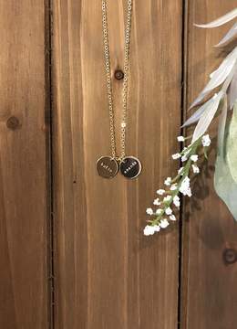 Dainty Engraved Necklace
