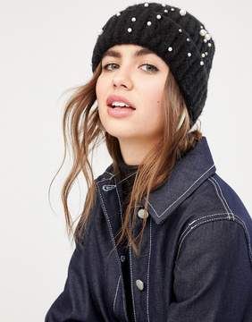 Pieces Pearl Embellished Hat