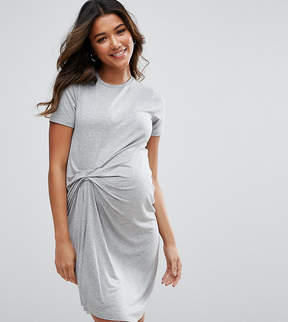 Asos T-Shirt Dress With Gathered Front | Maternity Dresses For Spring ...