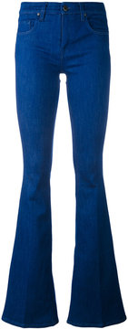 Victoria Beckham Flare Jeans at Fashion Week | POPSUGAR Fashion