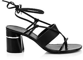 3.1 Phillip Lim Women’s Drum Strappy Leather Block Heel Sandals
