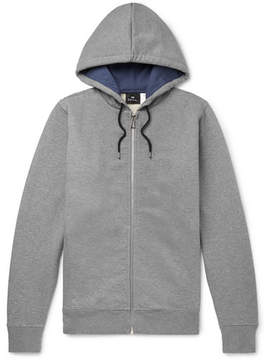 PS Paul Smith Organic Loopback Cotton-Jersey Zip-Up Hoodie