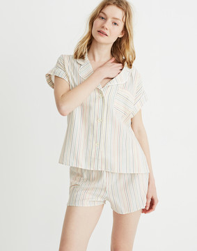 Madewell Striped Bed Shirt