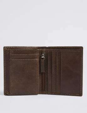 Leather Tri Fold Wallet