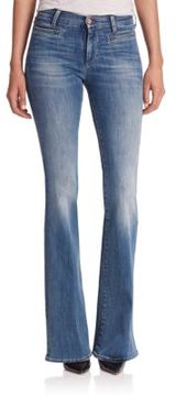 Alessandra Ambrosio Wears Flared Jeans | POPSUGAR Latina