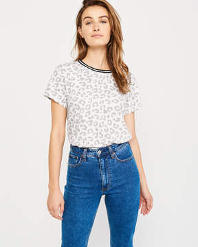 AF Tipped Leopard Print Tee