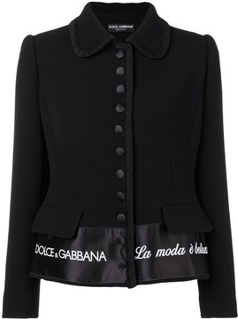 Dolce & Gabbana ‘La Moda è Bellezza’ blazer