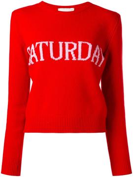 Alberta Ferretti Days-of-the-Week Sweaters | POPSUGAR Fashion