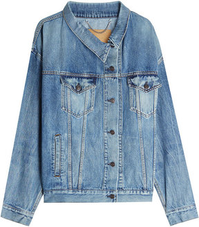 Kendall Jenner Deconstructed Denim Jacket | POPSUGAR Fashion