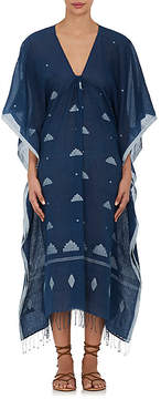 Hillary Clinton Blue Caftan Dress at a Wedding | POPSUGAR Fashion