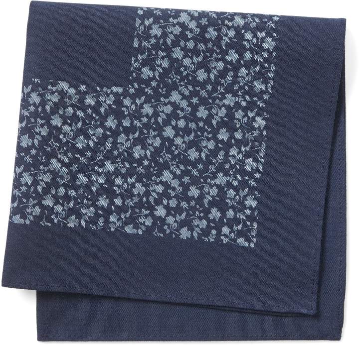 Chambray Floral Pocket Square