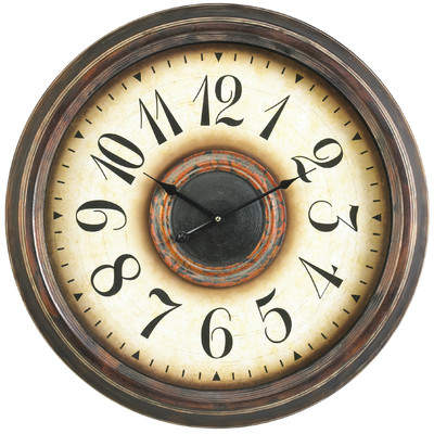 Wayfair Potter Round Oversized Wall Clock