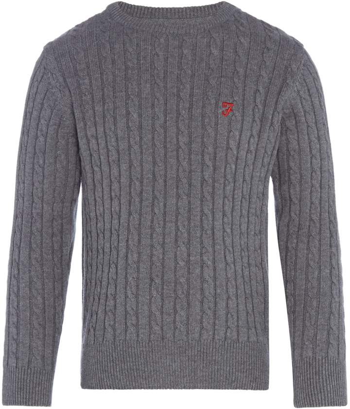 Boys Cable Knit Jumper
