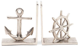 Made In India Set Of 2 Nautical Bookends