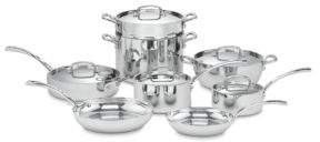 French Classic Stainless Steel Cookware 13-Piece Set