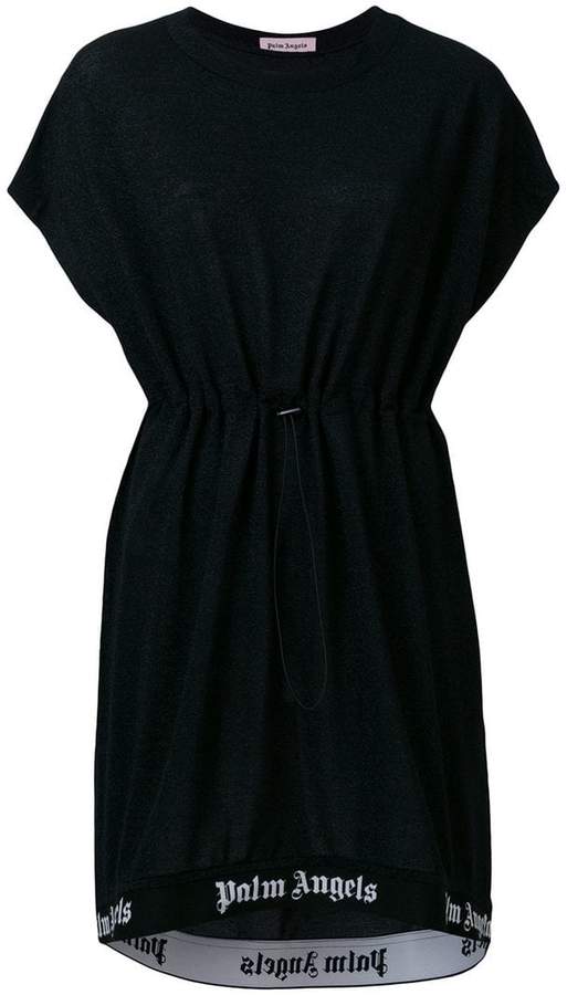 Minikleid mit metallischem Glanz