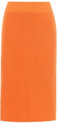 Calvin Klein Knitted cotton skirt