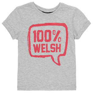 100% Welsh Slogan T-Shirt