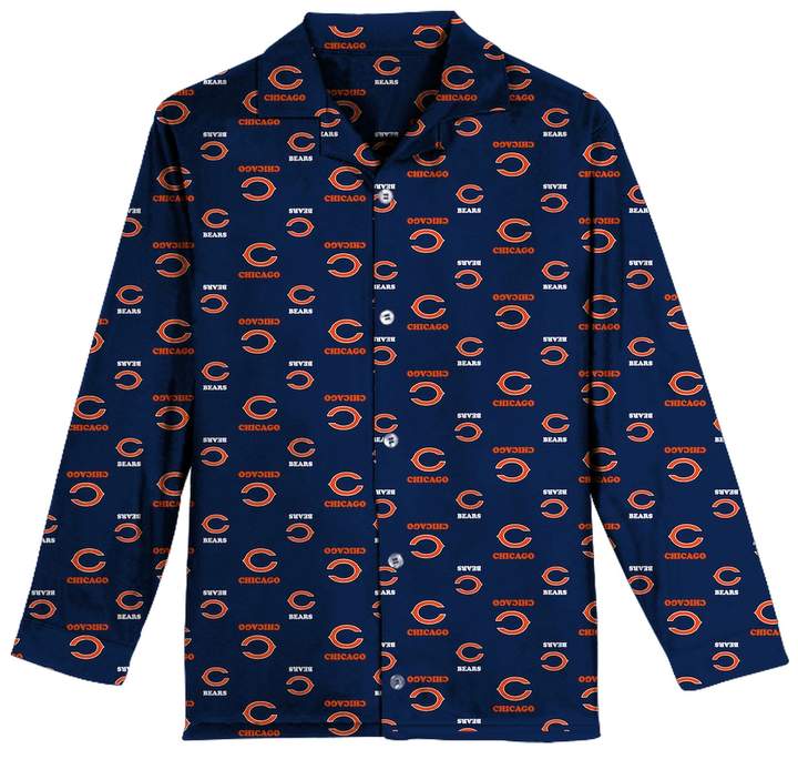 Boys 6-14 Chicago Bears Team Logo Pajama Set