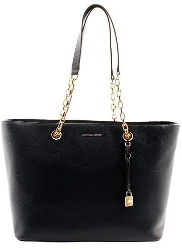 Michael Kors Mercer Medium Chain-link Leather Tote - Admiral - 30H6GM9T9L-414 - ADMIRAL - STYLE