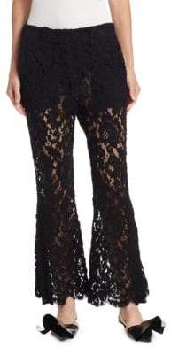 Flared Lace Pants