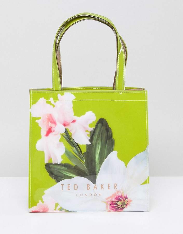 – Kleine Tasche mit Logo und Chatsworth-Blütendruck