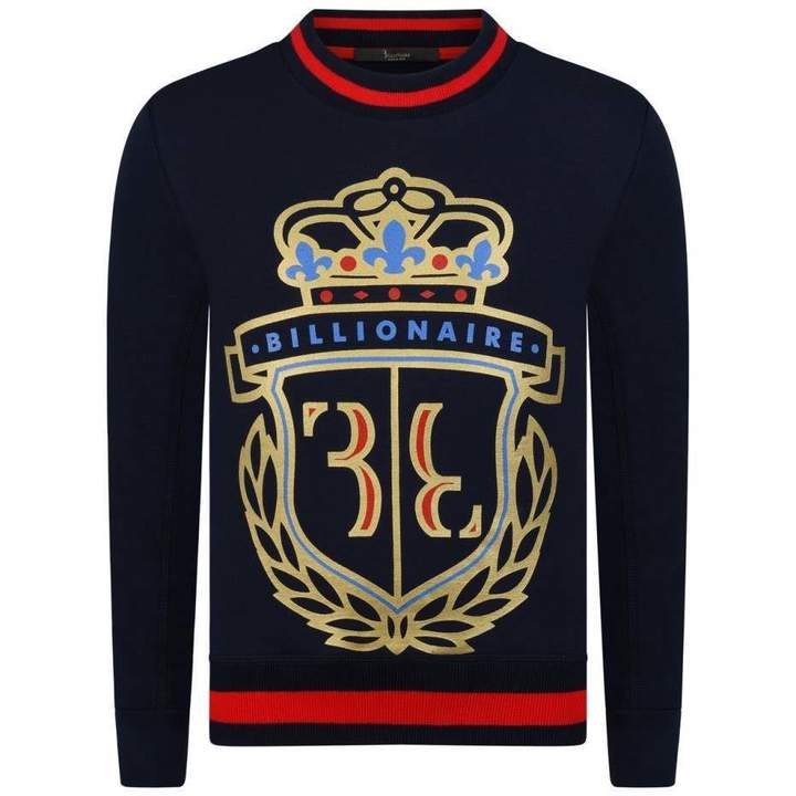 BillionaireBoys Navy Nottingham Sweatshirt