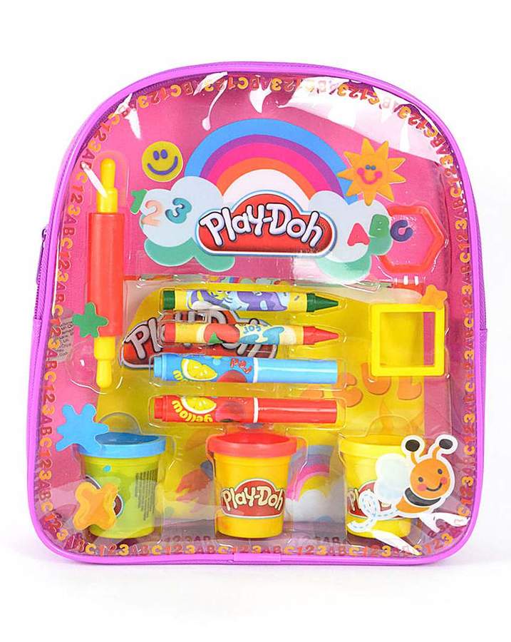Play-Doh Activity Backpack Pink