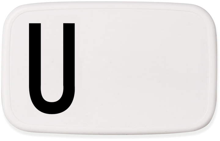 Design Letters - Personal Lunch Box, U