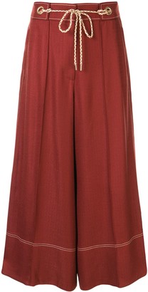 Peter Pilotto wide-leg flared trousers