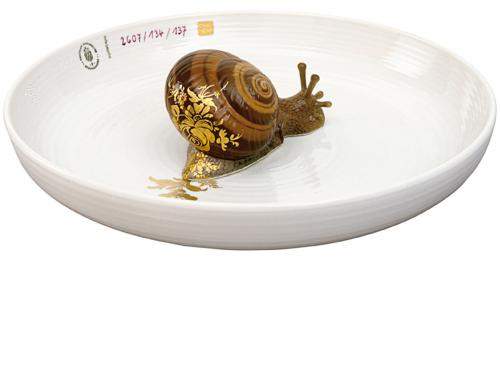 Schale mit Schnecke von Nymphenburg