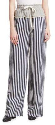 Striped Combo pants