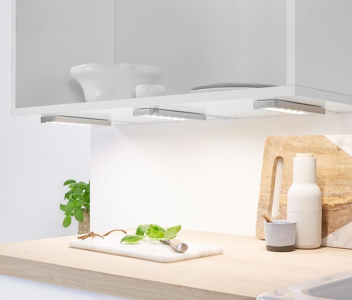 3 LED-Unterbauleuchten