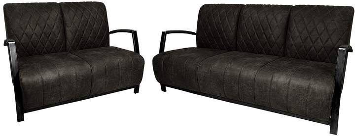 reconcept Polstergarnitur Manchester III (3-2) Antiklederlook