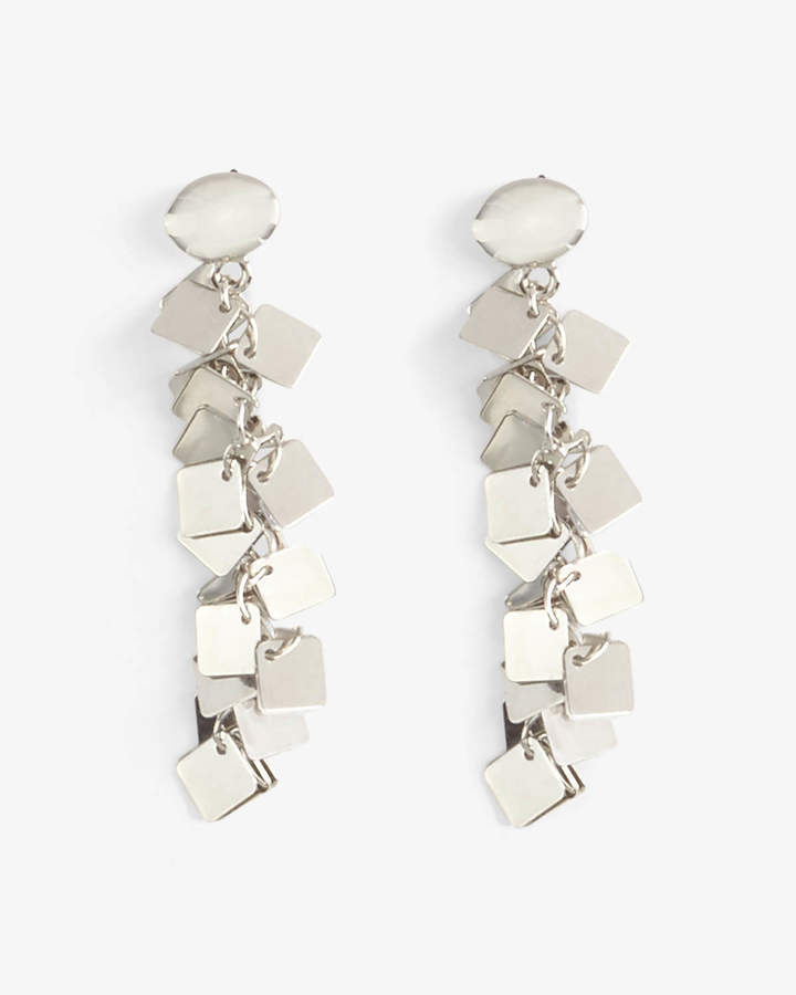 Macia Square Jumble Drop Earrings