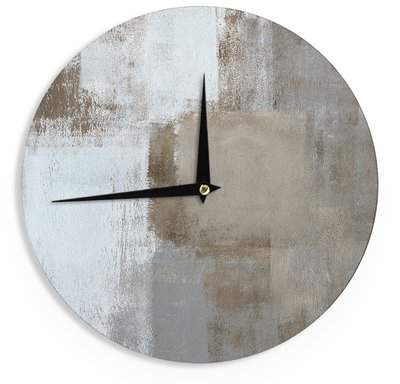Wayfair Moses 'Calm and Neutral' 12 Wall Clock