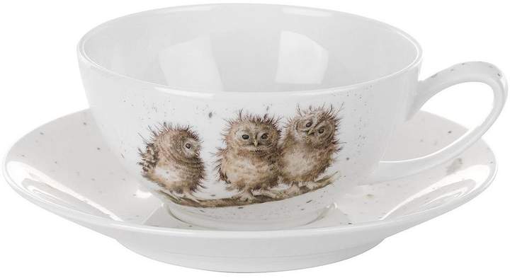 Wrendale Owls Cup And Saucer