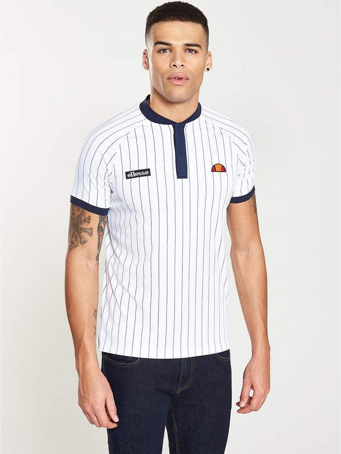 Pennetta Striped Poly Polo